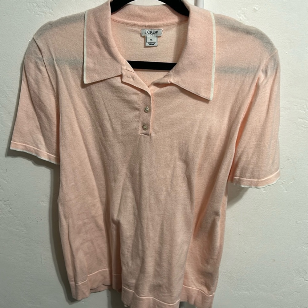 J. Crew EUC polo sweater